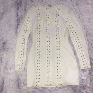 House of CB London white dress.